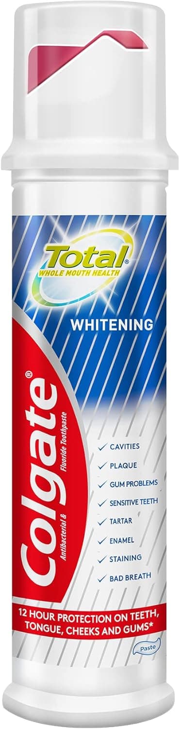 COLGATE TOTAL ADVANCE WHITENING PUMP 100ML - 1