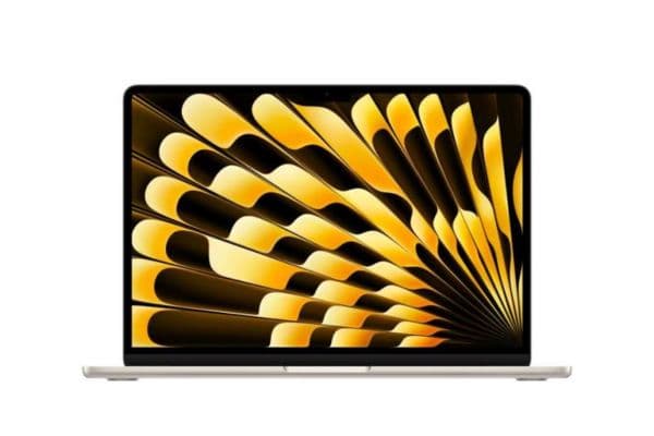 Apple MacBook Air M3 Chip, 8-Core CPU 10-Core GPU, 8GB, 512GB SSD, 13 Inch, Starlight, MRXU3 (English Keyboard, Apple Warranty) - 1