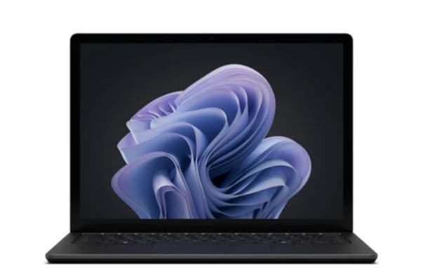 Microsoft Surface Laptop 6, Intel Ultra 7-165H, 16GB, 512GB SSD, 13.5 Inch Touch screen QHD, Intel Iris Xe Integrated Graphics, Windows 11 Pro, Black Color (Arabic & English Keyboard) - 1