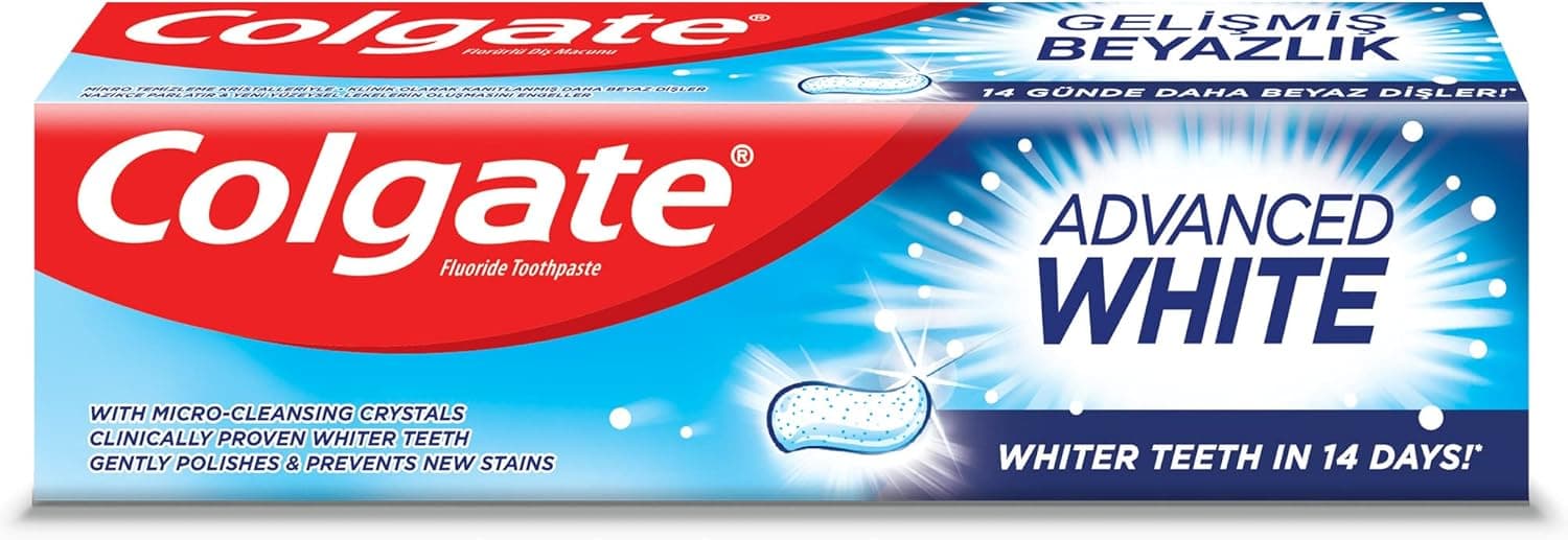 COLGATE TOOTHPASTE ADVANCED WHITENING 125ML - 1