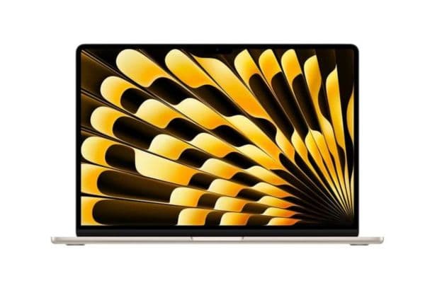 Apple MacBook Air M4, 15-inch (2025), 24GB RAM, 512GB SSD, 10-core GPU, 10-CORE CPU, macOS Sequoia, Starlight, MC6K4 (English Keyboard, Apple Warranty) - 1