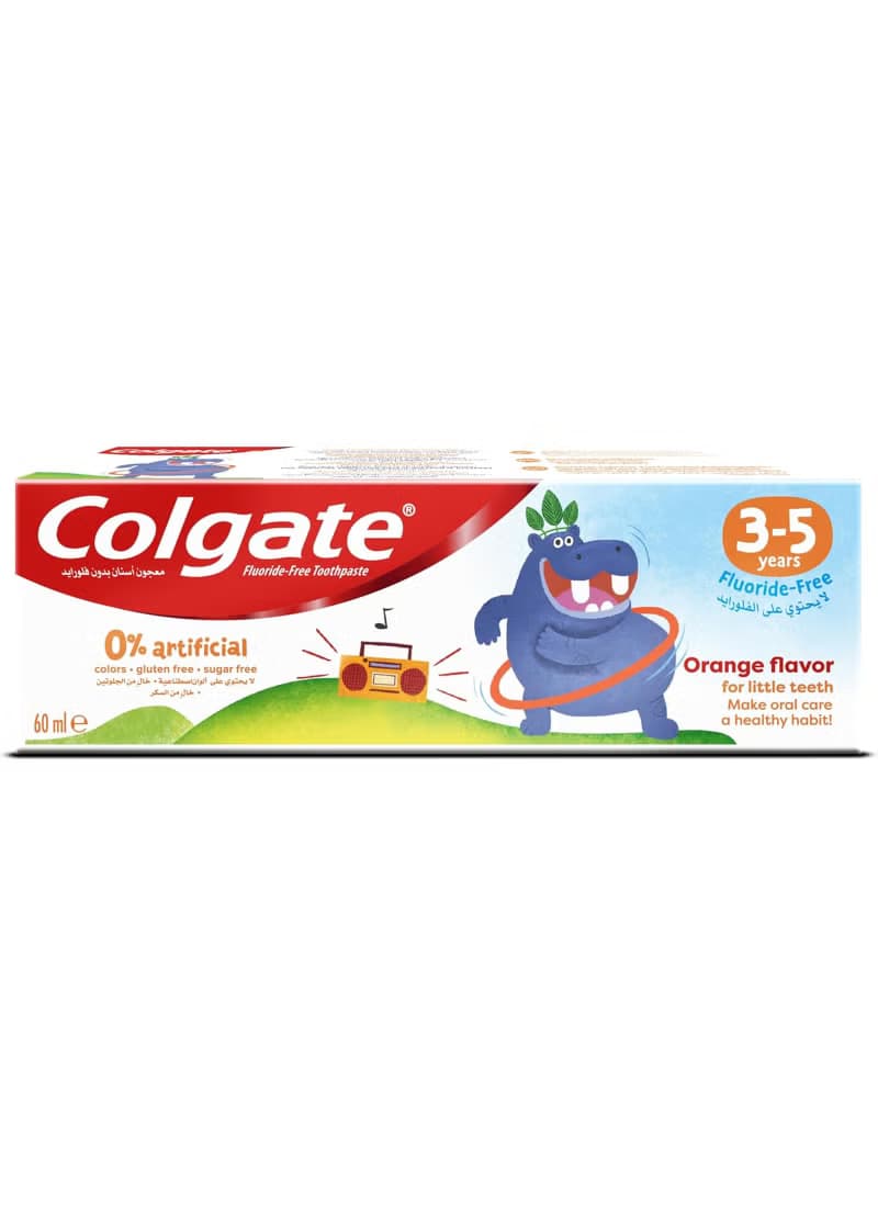COLGATE TOOTHPASTE KIDS 3-5YR MINT 60ML (Head) - 1