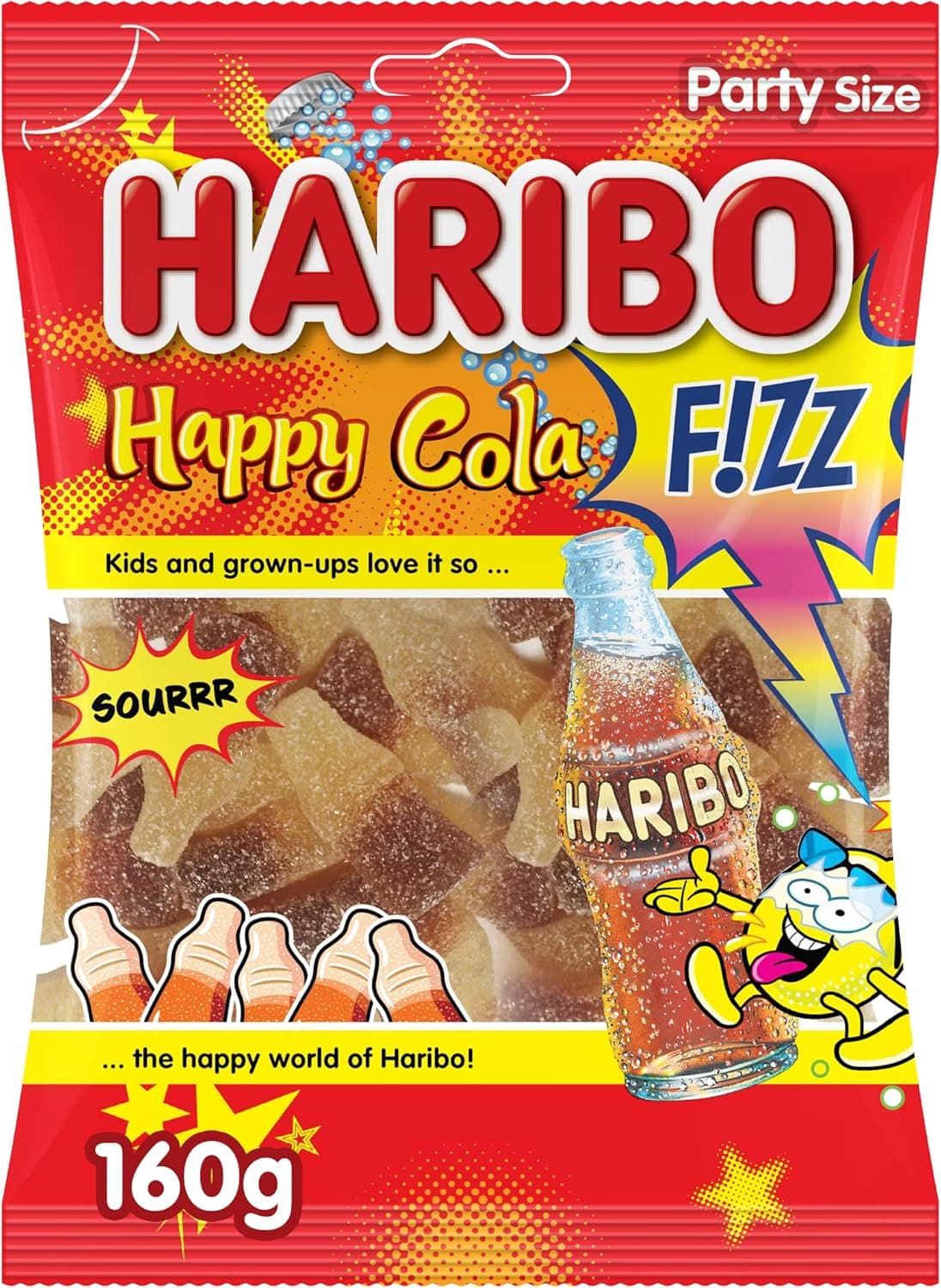 HARIBO FIZZ HAPPY COLA 30X160G - 1