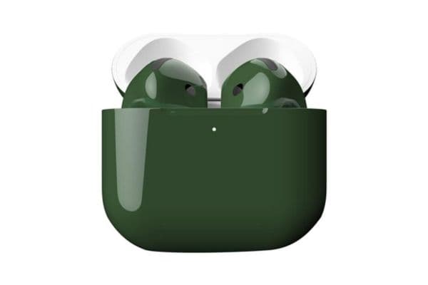 Merlin Craft Customized Apple Airpods 4 ANC Green Glossy - 1