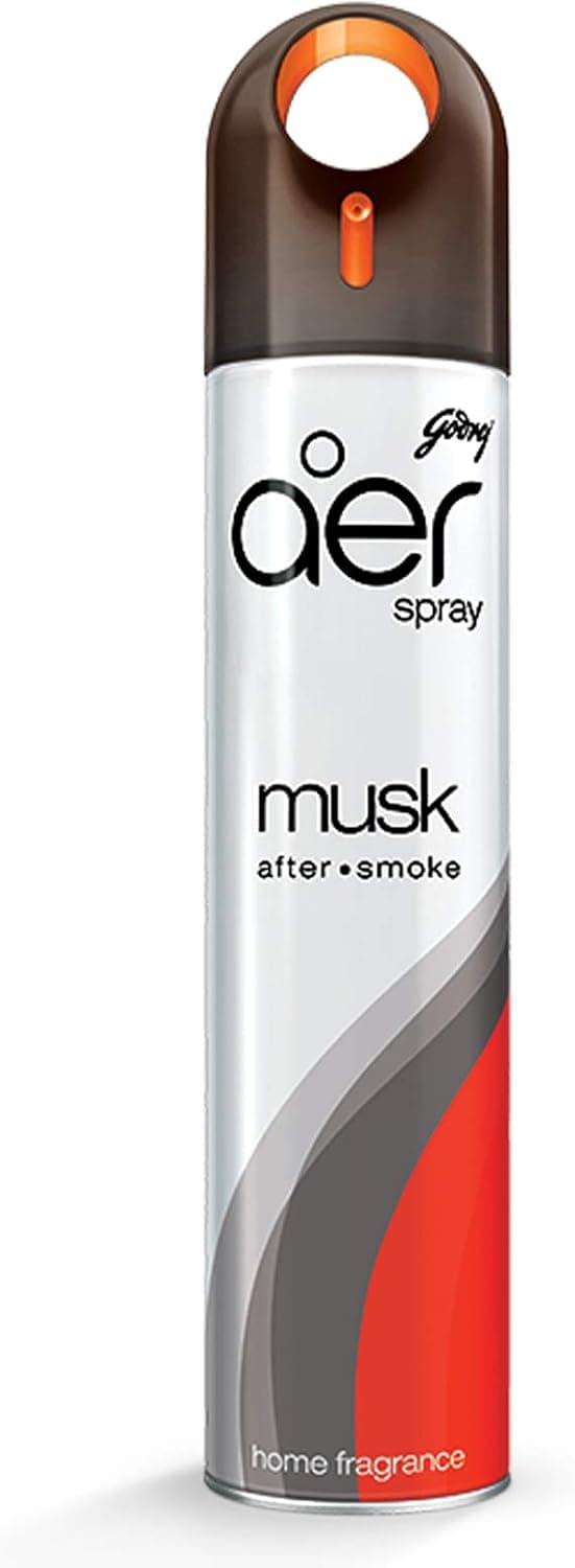 Godrej Aer Spray, Home & Office Air Freshener - Musk After Smoke (300 ml) - 1