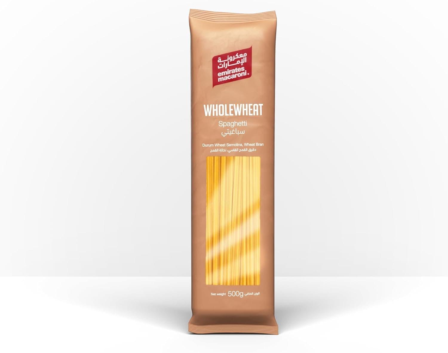 Emirates Macaroni whole wheat Spaghetti20x500G - 1