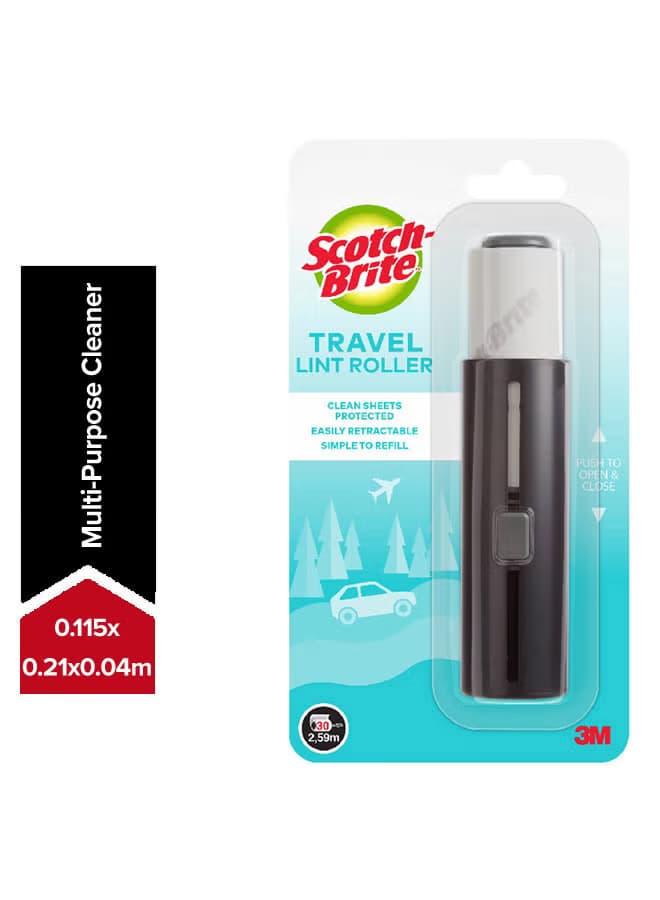 3M SCOTCH-BRITE TRAVEL LINT ROLLER 1X6 - 1
