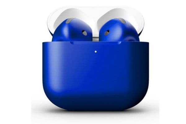 Merlin Craft Customized Apple Airpods 4 Blue Matte - 1