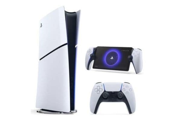 Sony PlayStation 5 Digital Slim Console 1TB & Sony Remote Player Portal Console Bundle (International Edition) - 1