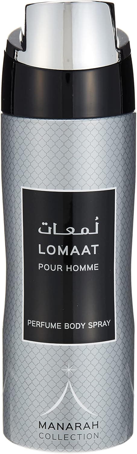 Rasasi Manarah Collection- Lomaat Perfume Body Spray for Men 200 ML - 1
