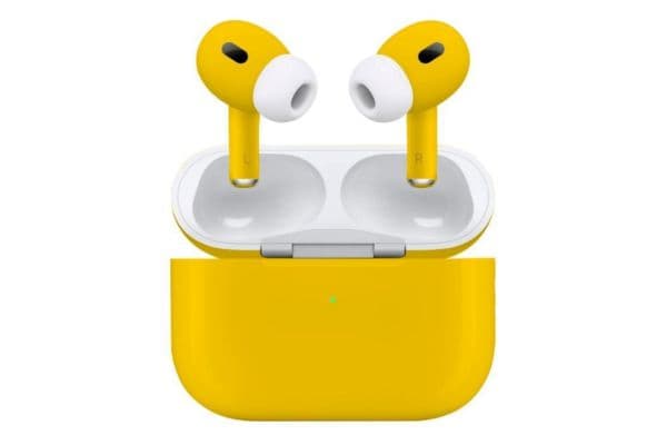 Merlin Craft Apple Airpods Pro Gen 2C, Yellow Glossy - 1