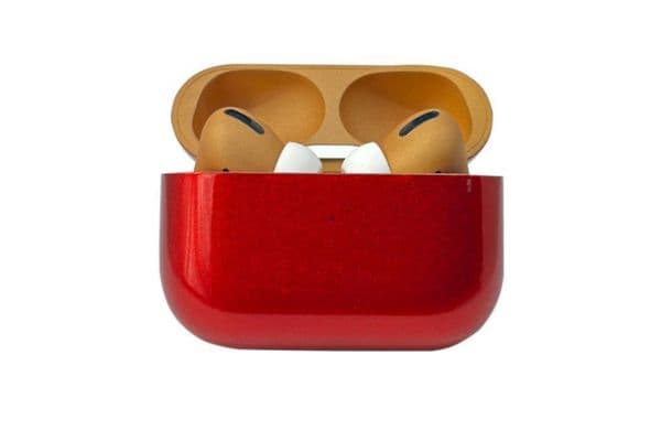 Merlin Craft Apple Airpods Pro Gen 2C Combo, Red Gold - 1