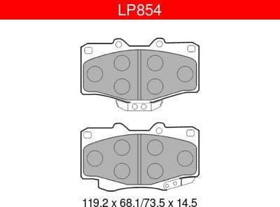 BRAKE PAD - 1
