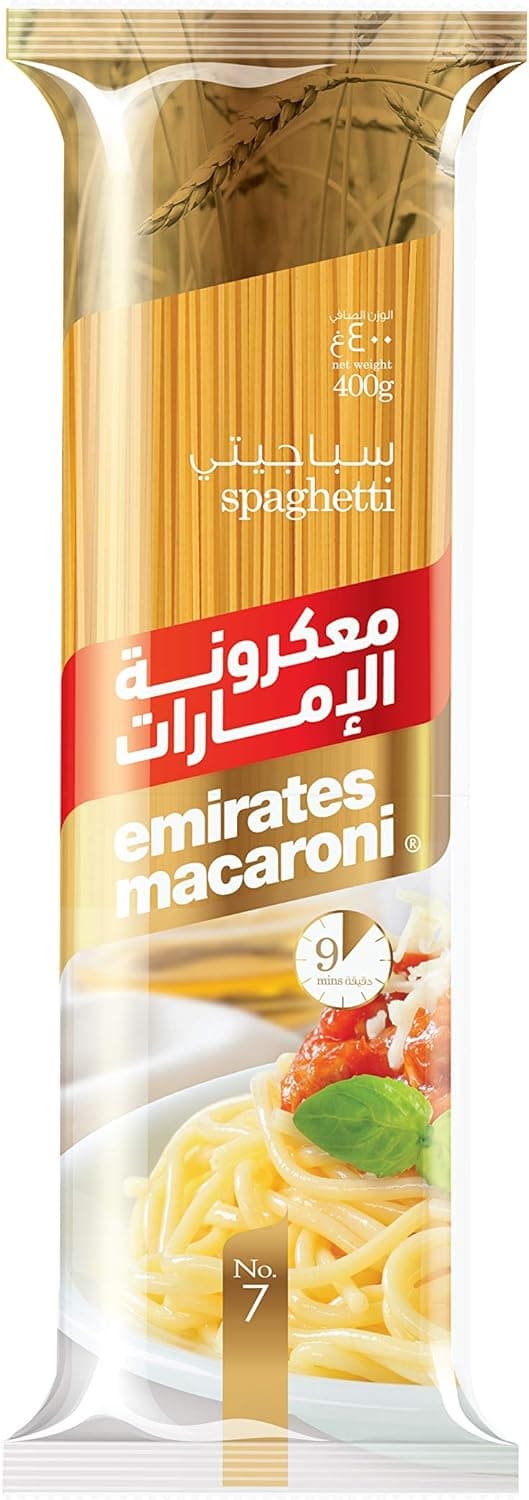 EMIRATES MACARONI SPGHETTI NO.7 20X400G - 1