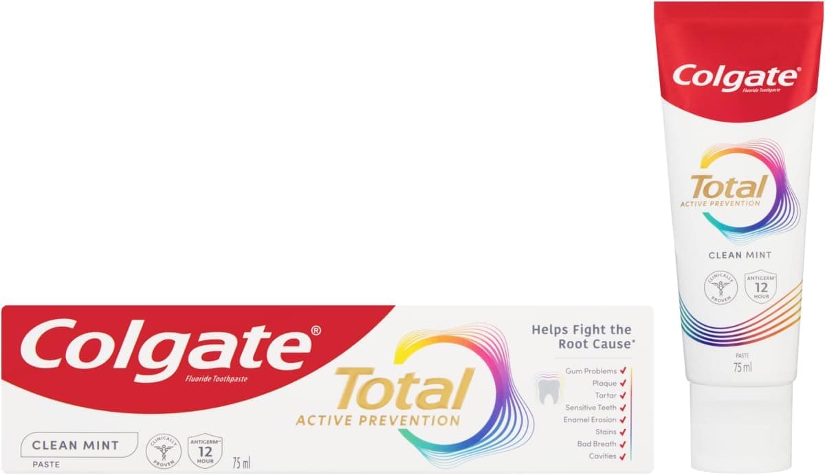 COLGATE TOOTHPASTE TOTAL CLEAN MINT 75 ML (Head) - 1
