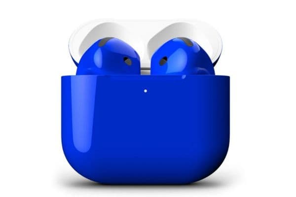 Merlin Craft Customized Apple Airpods 4 ANC Blue Glossy - 1