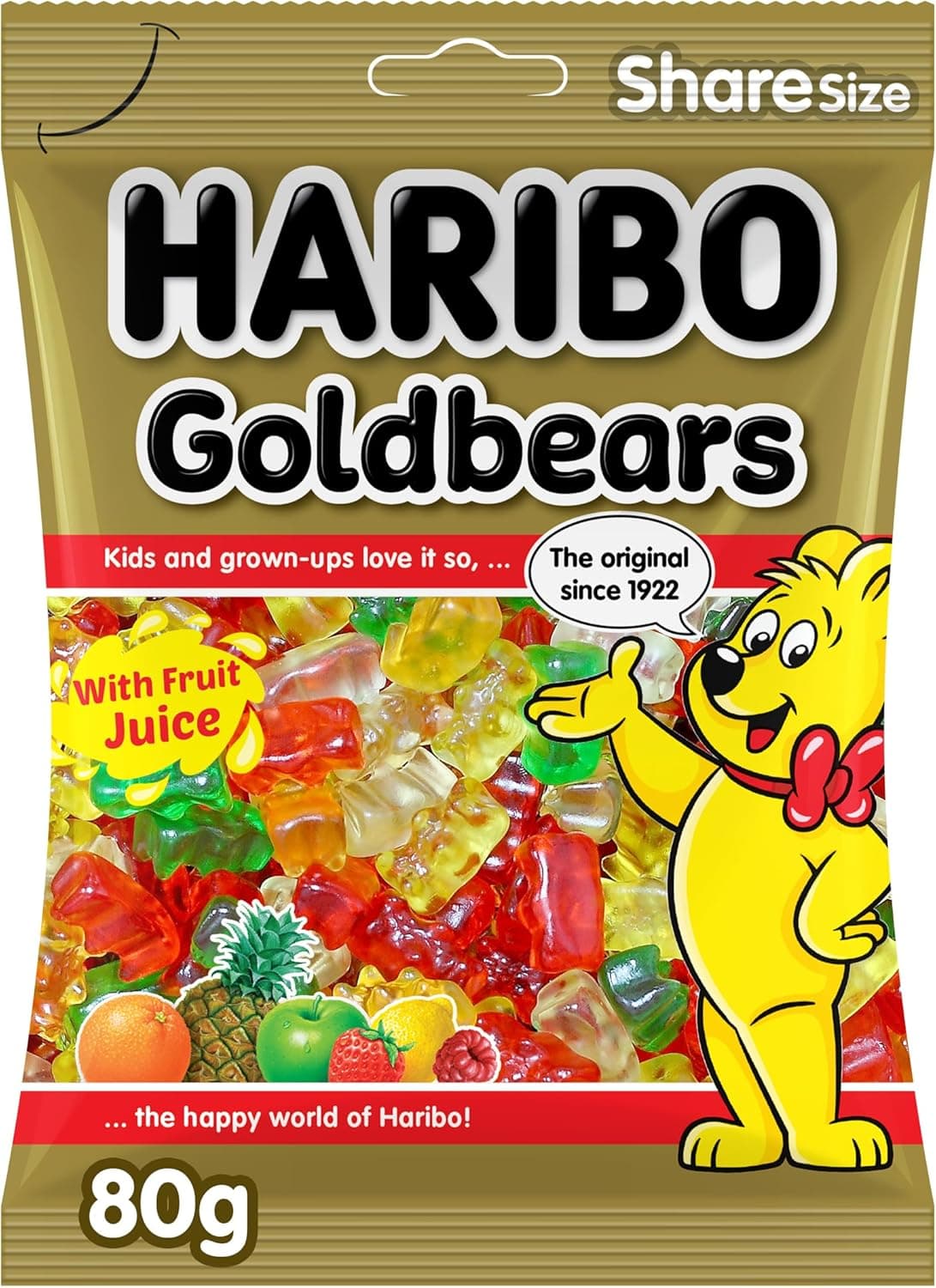 HARIBO GOLD BEARS 30X80G - 1