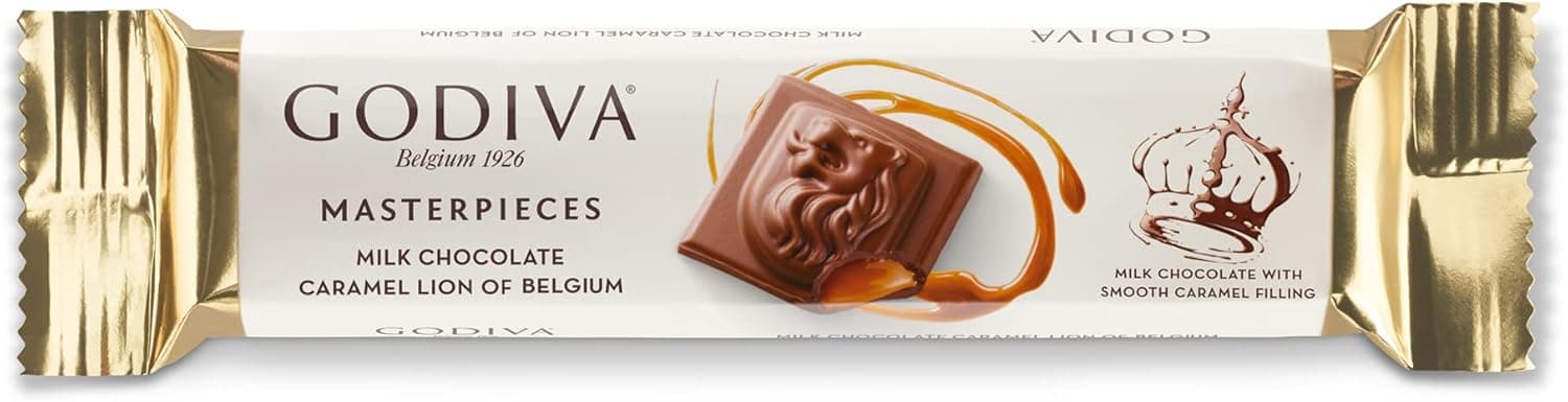 GODIVA BAR MILK CHOC CARAMEL 12X12X32G - 1