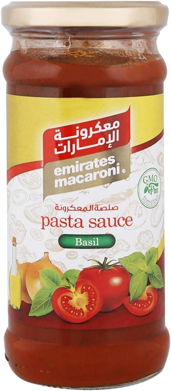 EM PASTA SAUCE BASIL 12X350 GM - 1