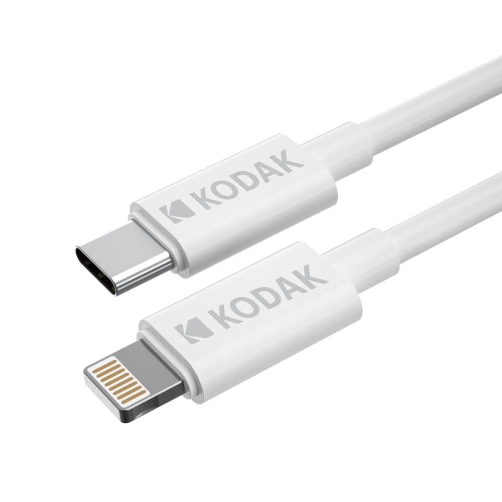 KODAK USB C to Lightning Cable |Length 1M | 2 years Gaurantee - 1