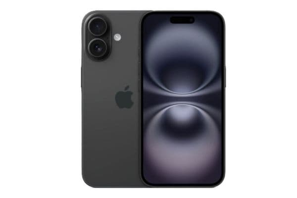 Apple, iPhone 16 (UAE), 256GB, 8GB, 6.1 Inch, Black (One Esim & One Physical Sim, Apple Warranty) - 1