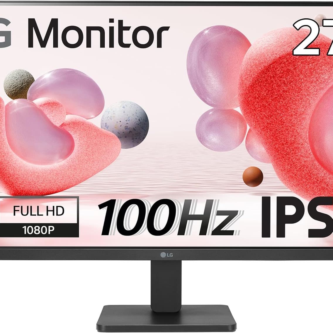 LG 27MR400-B Monitor PC 27" [27] 1920 x 1080 Pixel Full HD Nero (27 FHD IPS 100HZ MNTR 1920X1080 - 16:9 5MS 1300:1 HDMI/VGA/HEADPHO) - 1