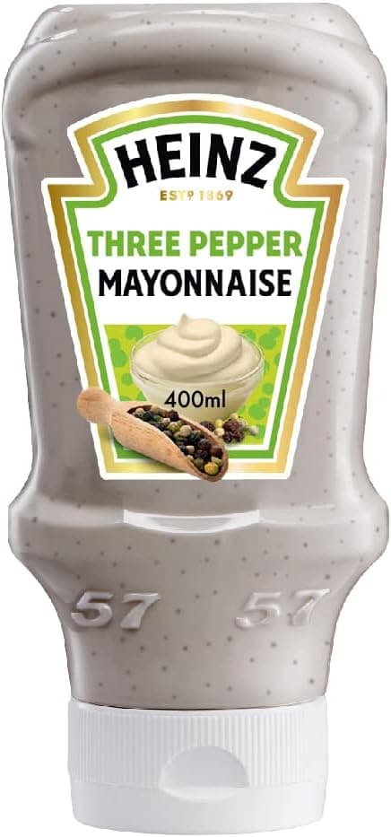 HEINZ MAYONNAISE 3 PEPPER 12X400ML - 1