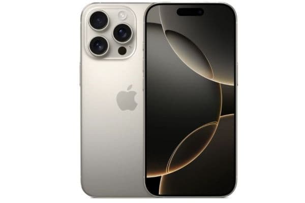 Apple iPhone 16 Pro (UAE), 6.3 Inch, 128GB, 8GB, Natural Titanium (One Esim & One Physical Sim, Apple Warranty) - 1