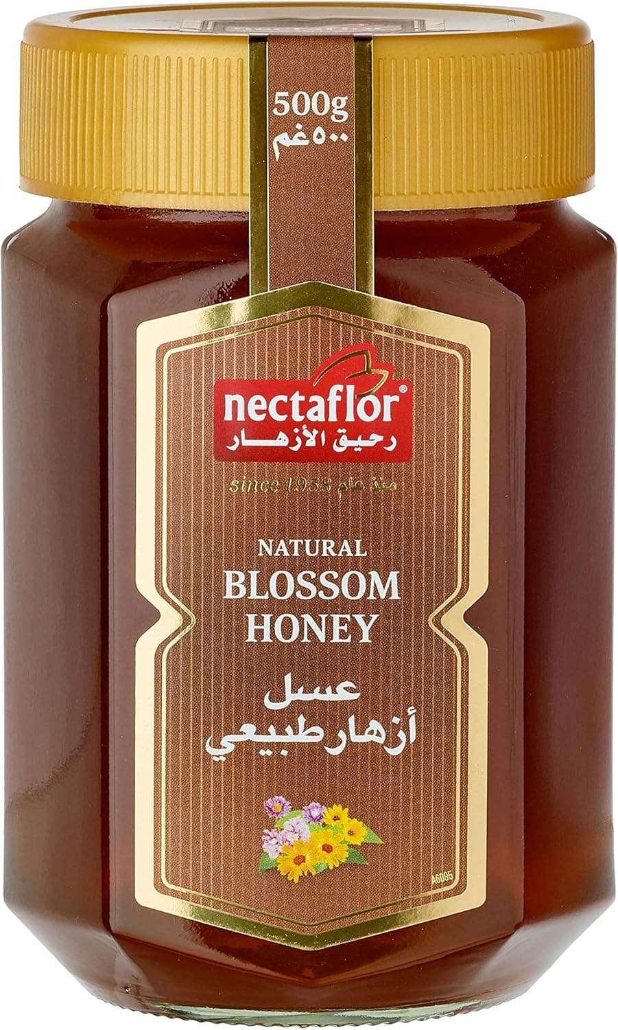 NECTAFLOR HONEY BLSOM 12X500G JAR - 1