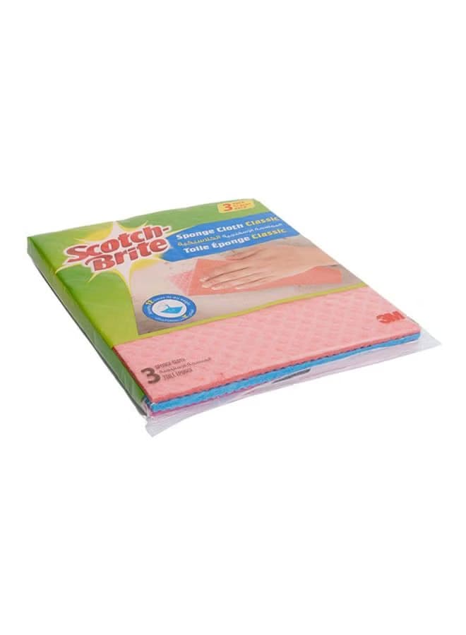 SCOTCH-BRITE SPONGE CLOTH CLASSIC 3'S - 1