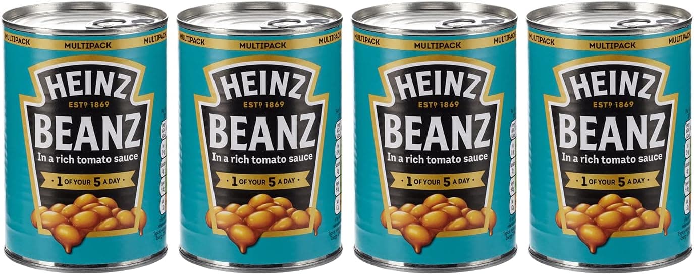 HEINZ BAKED BEANS 6X(4X415G) UK - 1