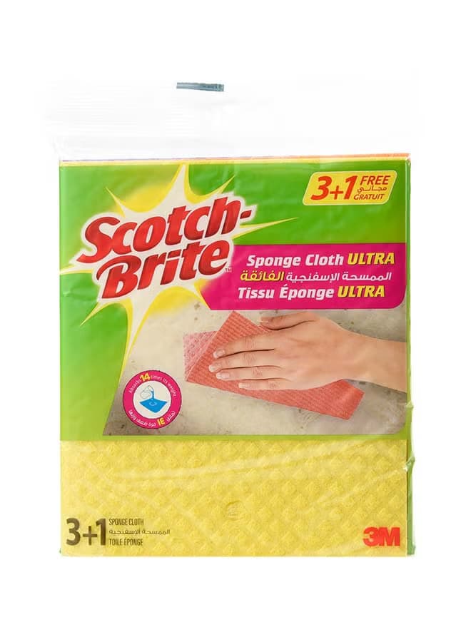 SCOTCH-BRITE SPONGE CLOTH ULTRA(3 + 1 FR) - 1