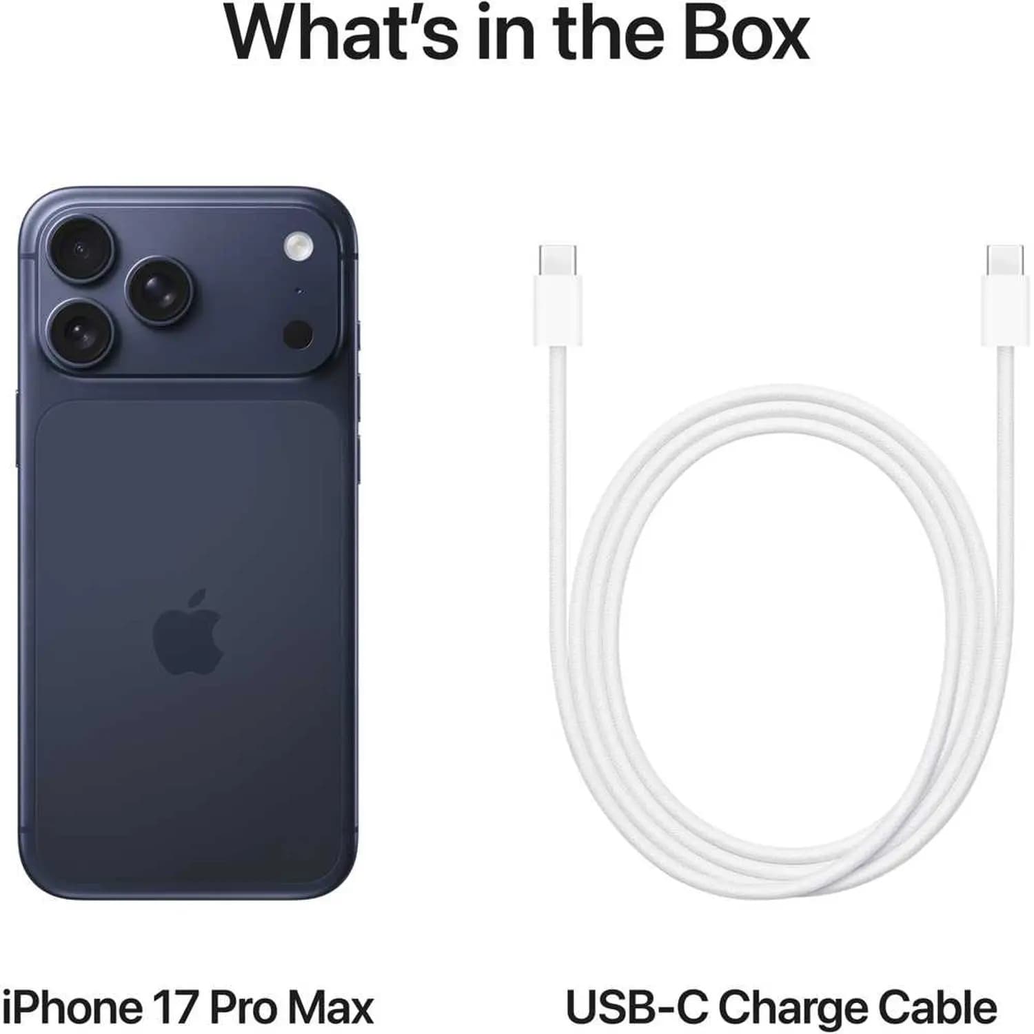 Apple iPhone 17 Pro Max, 6.9 Inch, 256GB, 12GB, Deep Blue 1 sim 1 esim Hong Kong - Image 2