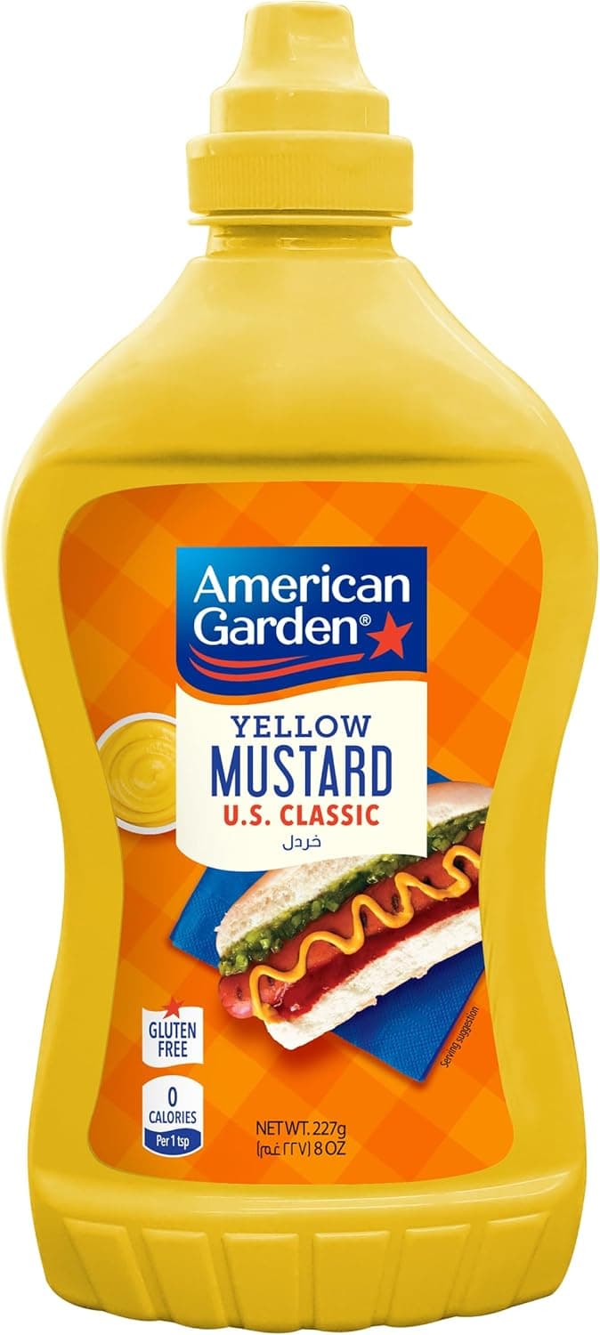 AG YELLOW MUSTARD SQUEEZE 12X8 OZ - 1