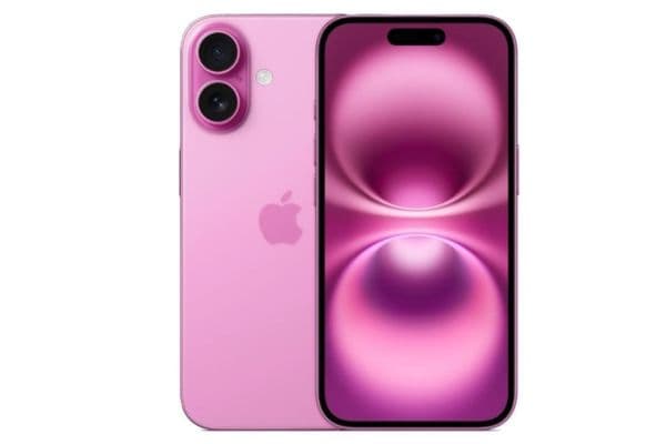 Apple iPhone 16 (UAE), 256GB, 8GB, 6.1 Inch, Pink (One Esim & One Physical Sim, Apple Warranty) - 1