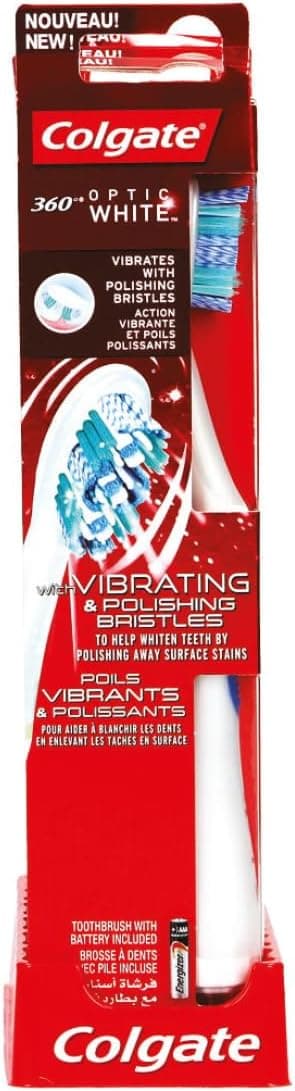COLGATE TOOTHBRUSH OPTIC WHITE MANUAL PLUS - 1