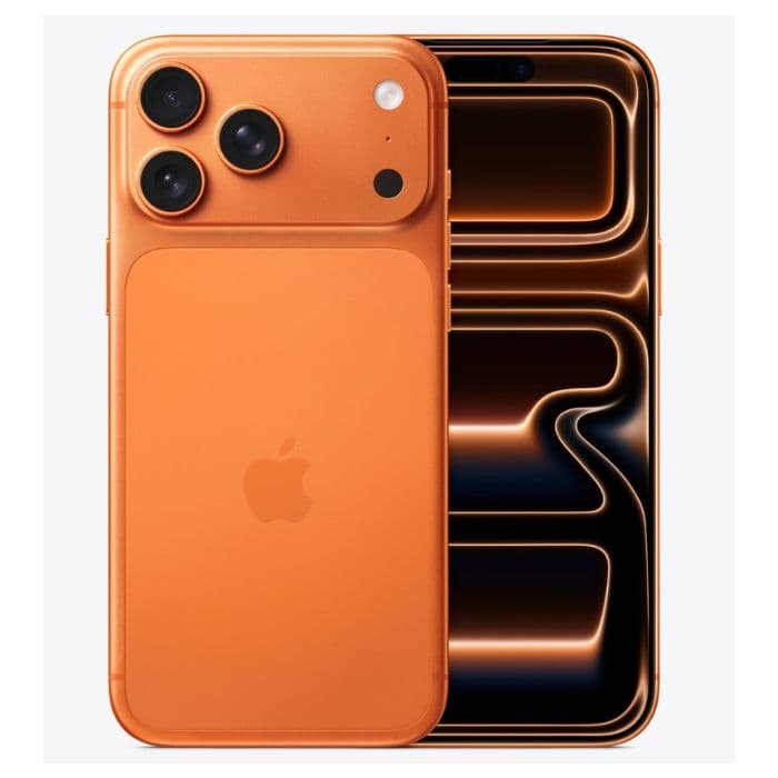 Apple iPhone 17 Pro, 6.3 Inch (Japan Dual eSIM), 512GB, 12GB, Cosmic Orange (Apple Warranty) - 1