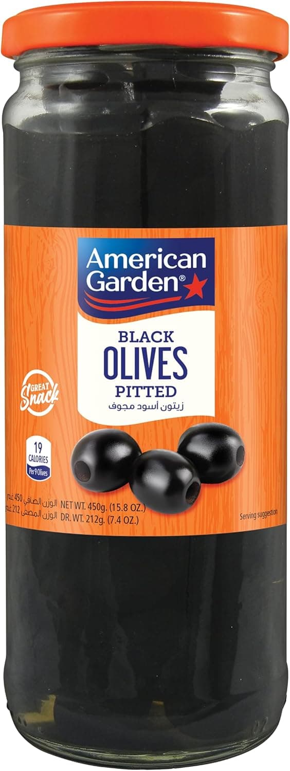 AG OLIVES BLACK PITTED 16PAR 12X450GM - 1