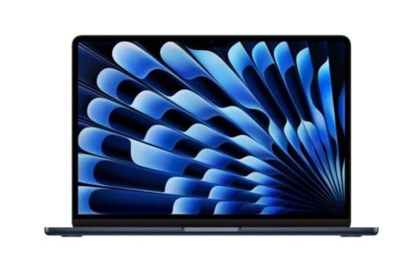 Apple MacBook Air 2024, MC7X4, Midnight, 13.6 inch M2, 16GB, 256GB SSD, 8-Core Chip, 8-Core GPU (English Keyboard, Apple Warranty) - 1