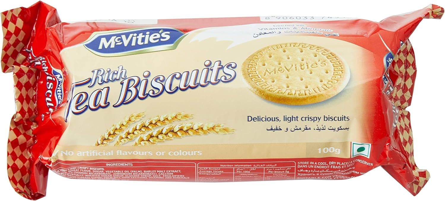 MCVITIES  RICH TEA 12X6X100 GMS -IND - 1
