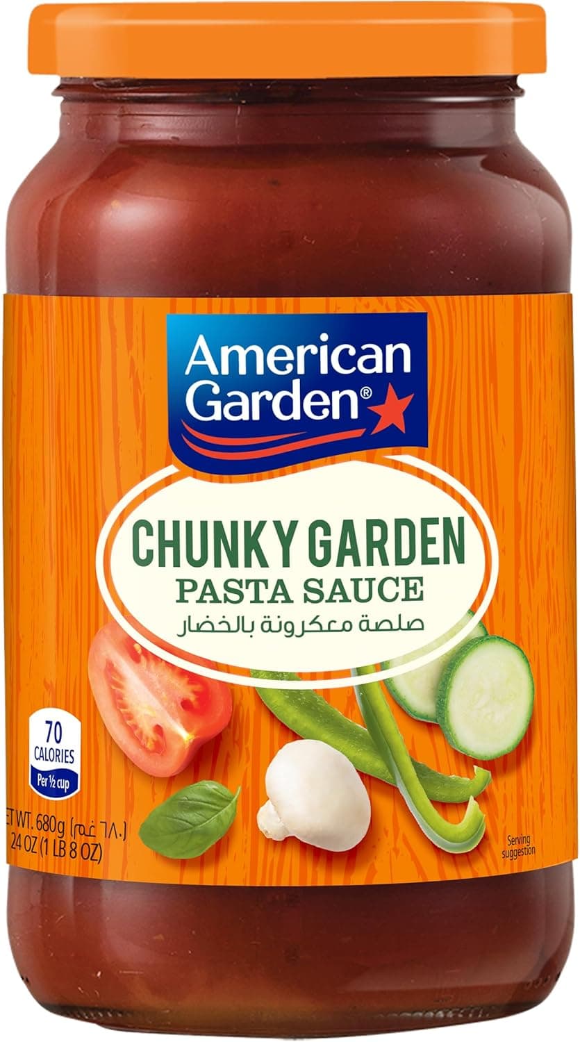 AG PASTA SAUCE CHUNKY GARDEN 12X24 OZ - 1
