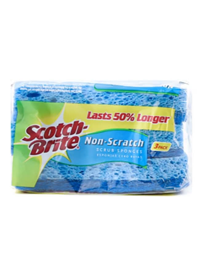 SCOTCH BRITE MULTI PURPOSE SCRUB -3 PACK - 1