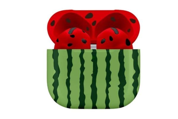 Merlin Craft Customized Apple Airpods 4 Watermelon - 1