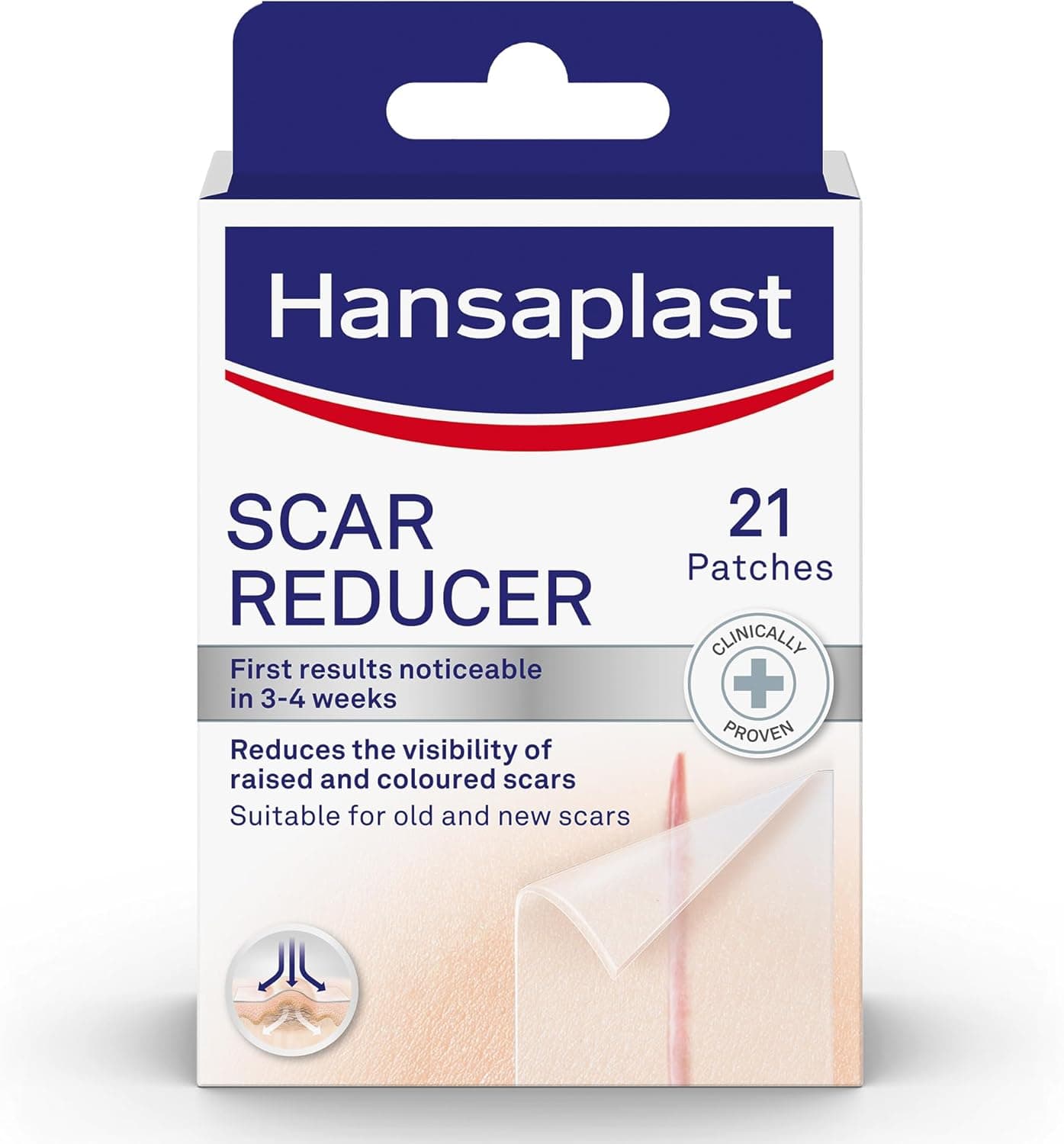 HANSAPLAST SCAR REDUCER PLASTER 10X21s - 1