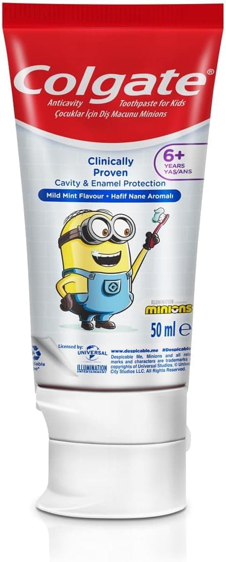 COLGATE TOOTHPASTE KIDS TP MINIONS 6+ 50ML - 1