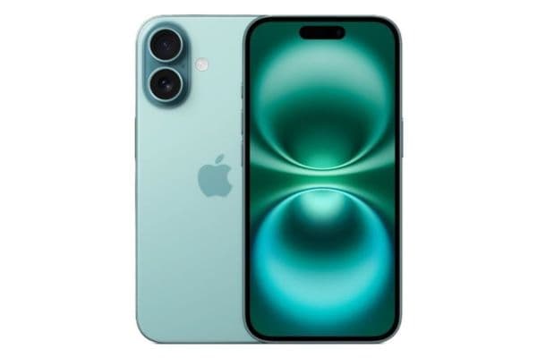 Apple iPhone 16 (UAE), 256GB, 8GB, 6.1 Inch, Teal (One Esim & One Physical Sim, Apple Warranty) - 1