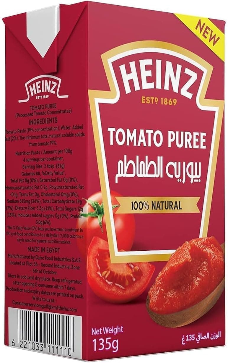 HEINZ TOMATO PASTE 6X8X135GM - 1
