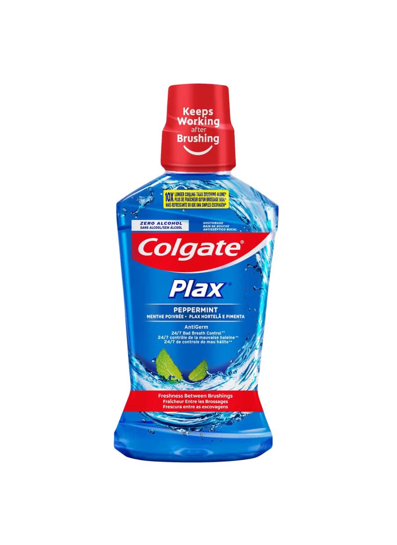 COLGATE MOUTHWASH PEPPERMINT BLUE 500ML   (Head) - 1
