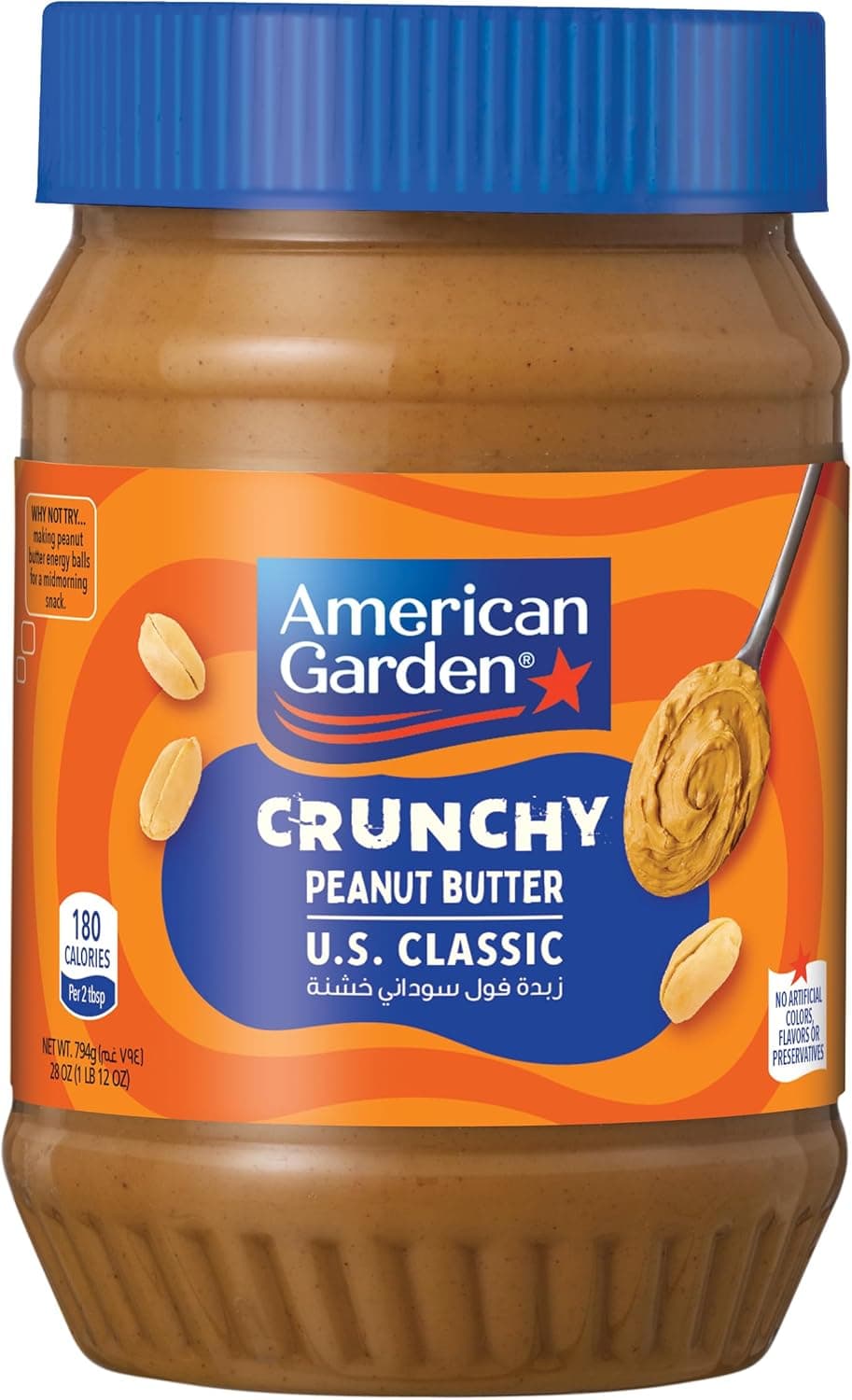 AG PEANUT BUTTER CRUNCHY/CHUNKY 12X28 OZ - 1