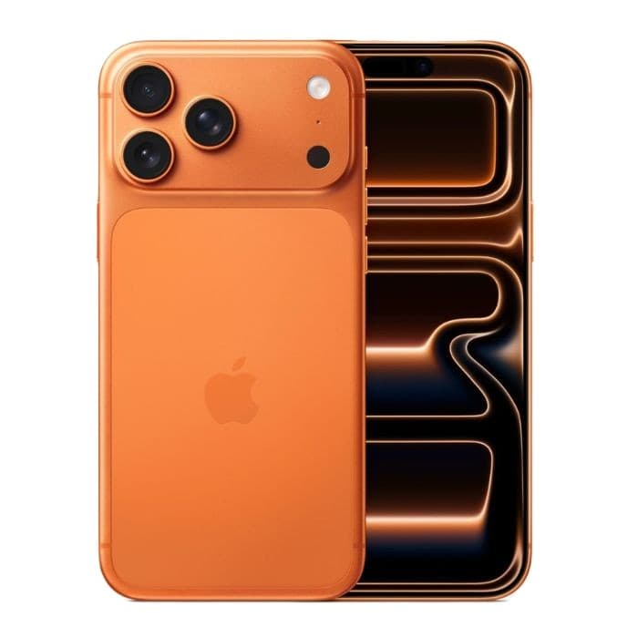 Apple iPhone 17 Pro Max, 6.9 Inch (HK Version Active), 1TB, 12GB, Cosmic Orange (One Esim & One Physical Sim, Apple Warranty) - 1